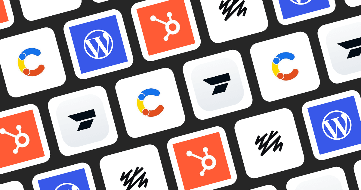 Grid of logos representing top programmatic content tools in 2026